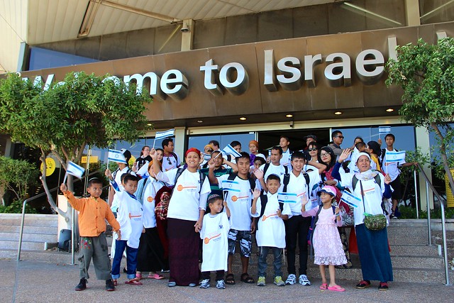 Bnei Menashe arrival in Israel