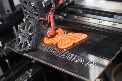 3D Printing - Monarch Butterfly in Action