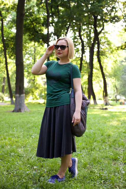 01 Look of the day FromUS, Swan Line Bags, Keds   бьюти блогер Анна Соколова