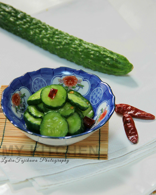 My Kitchen Pickled Cucumber With Konbucya きゅうり昆布茶の浅漬け