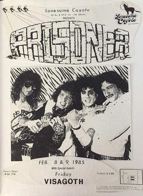 1984-1986 Tampa Bay Area Band Flyers