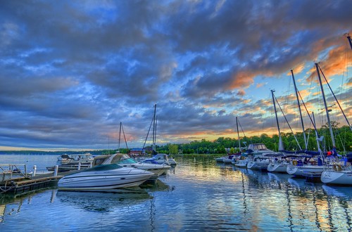 morning sky color clouds burlington marina docks sunrise boats dawn twilight vermont hdr highdynamicrange vt lakechamplain waterfrontpark