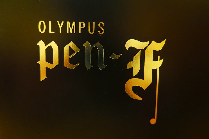 OLYMPUS PEN-Fパッケージロゴ