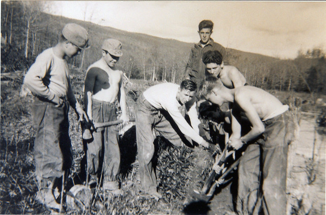 Young men from across the country came to work for the Civilian Conservation Corps at Virginia State Parks