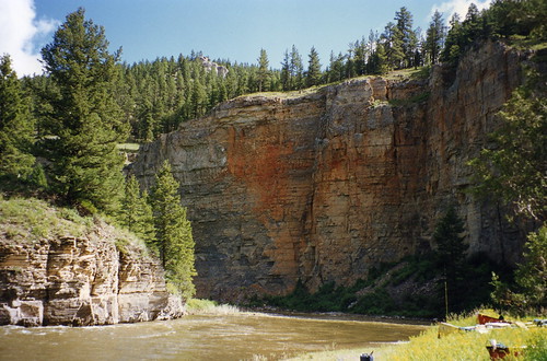 river montana canoe smithriver