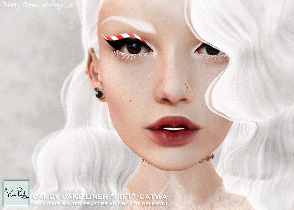 WarPaint* Candy Cane liner *GIFT* - SecondLifeHub.com