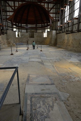 italy europe mosaics sicily romanremains villadelcasale piazzaarmerina archaeologicalsite