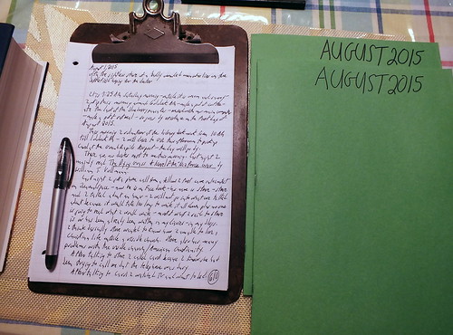 August 2015 Diary