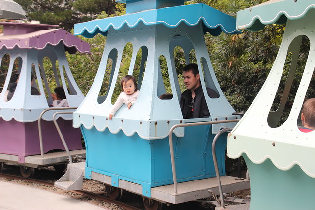 Train ride at Children's Fairyland