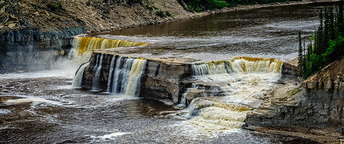 canada water river waterfall stream manipulations falls northwestterritories hdr highdynamicrange hayriver 2391 lightroomhdr lrhdr locationrecorded