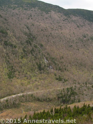Grafton Notch Valley from above on Table Rock, Grafton Notch State Park, Maine