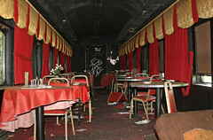 Abandoned Train Restaurant - Still Taking Reservations