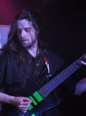Conor McGouran of Xerath live at Voodoo, Belfast, 2 August 2015