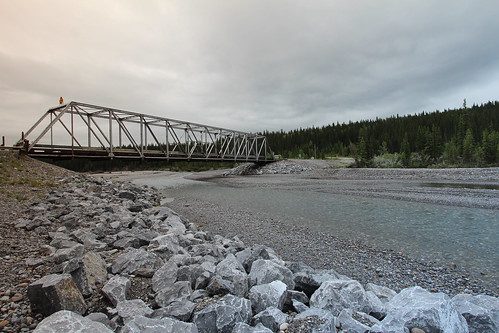bridge canada river ghost alberta