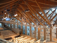 scottish parliament debating chamber