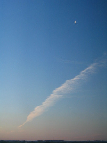sky cloud moon minnesota sunrise rochester pianoforte