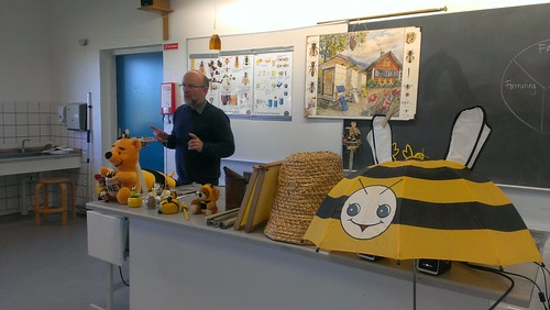 Besøg af biavler Henrik Eriksen