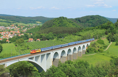 bridge train landscape railway viaduct vehicle