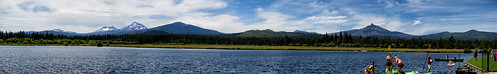 ranch panorama mountain lake oregon landscape boat blackbutte