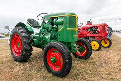Vintage tractors Normandy France