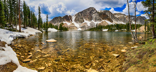 park travel summer panorama cloud mountain lake snow mountains reflection tourism nature water rock forest landscape outdoors spring scenery colorado snowy scenic peak glacier clear american bow environment medicine wyoming wilderness range jamesinsogna