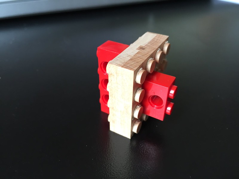 Lego Experiment: studs on both sides