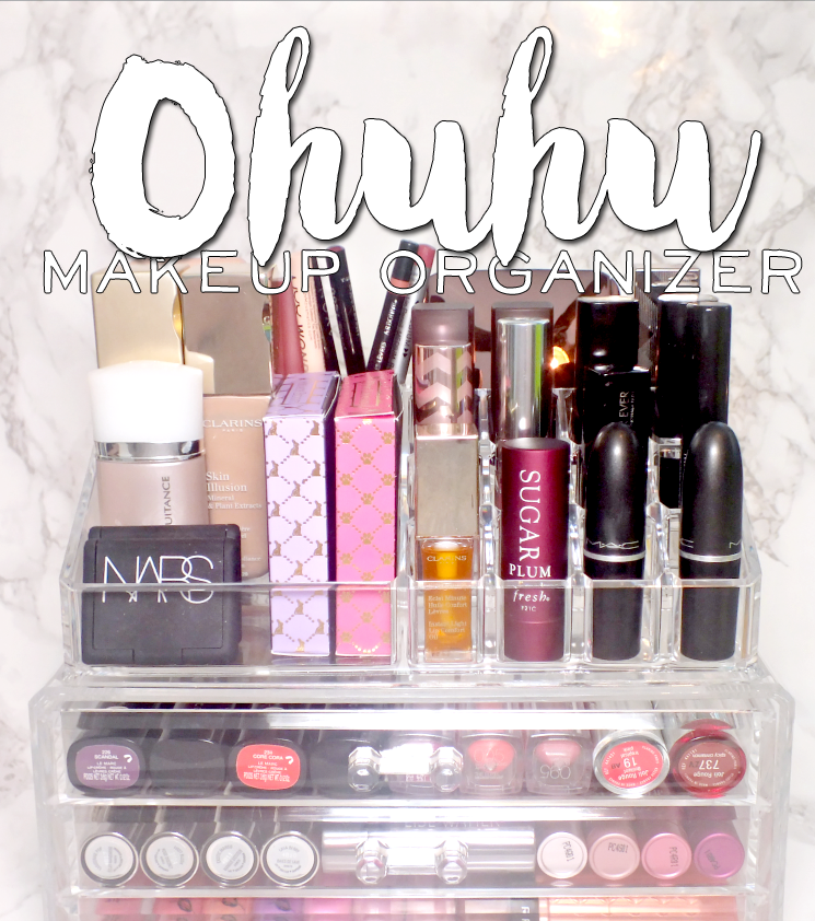 Ohuhu® Makeup Cosmetics Organizer Acrylic Transparent 3 Drawers Storage Box (7) copy