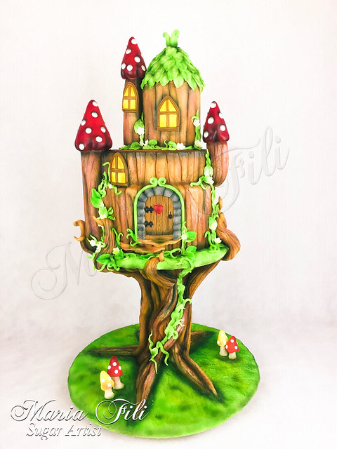 The magical World of Fairy Houses by Maria's Cakes