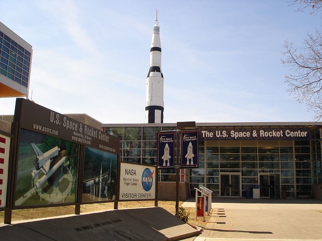 US Space and Rocket Center in
  Huntsville.