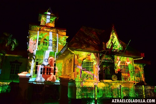 3D mapping video show at Aguinaldo Shrine in Kawit, Cavite in celebration of 117th Philippine Independence Day