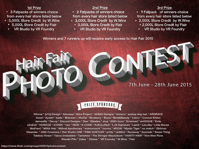 Hair Fair 2015 Photo Contest Poster