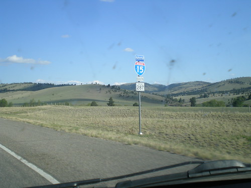 sign montana shield i15 lewisandclarkcounty