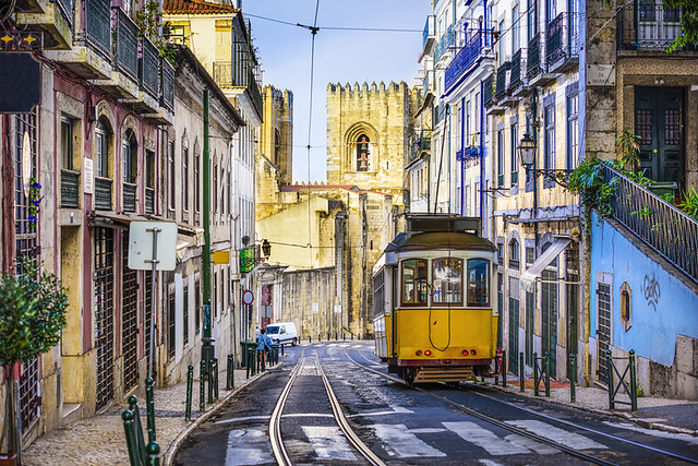 Lisbon Street Scene