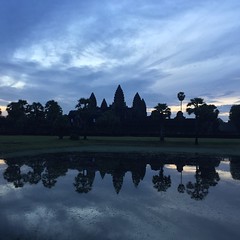 Sunrise...#194/365 #2015/365 #365 #Cambodia #SiemReap #SEA #AngkorWat #temple #watwednesday #travel #livinglife #vacation