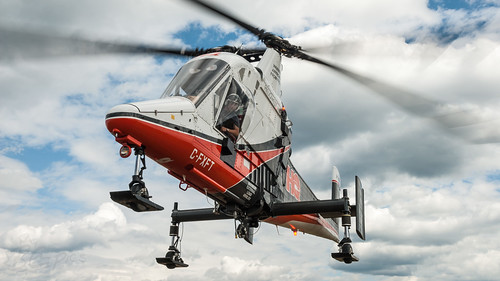 canada chopper britishcolumbia aircraft aviation helicopter heli kaman kmax williamslake k1200 bcpics cfxft cywl heliqwestaviation