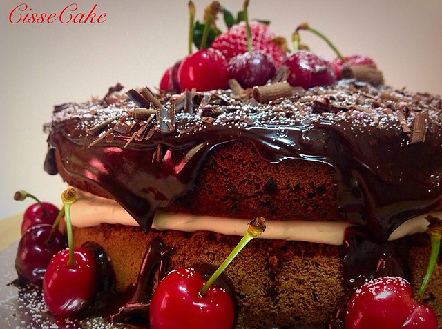 Black Forest Cake by Cidália Silva Cake Design
