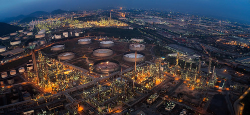 plant night industry factory industrial refinery oil petrochemical sunset color business gas technology power construction energy environment metal engineering petroleum tower chemistry pipeline tube supply chemical petrol smoke economy chimney iran distillery distillation manufacturing pipe line thailand chonburi laem chabang operation gasoline fuel sky bird eye view drone tank landscape