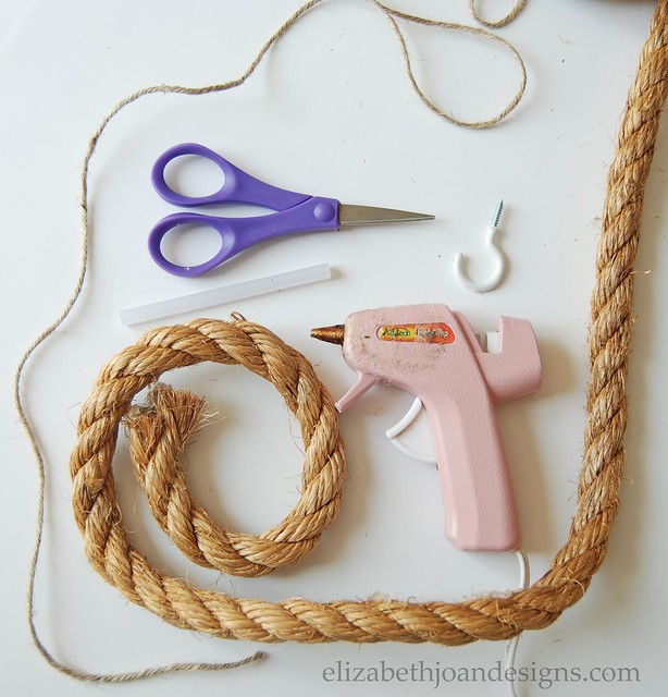 Supplies for DIY Curtain Ties