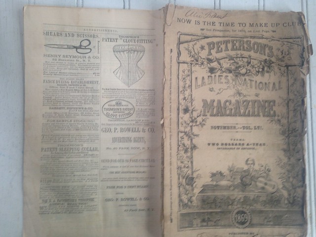 Magazine Monday // Peterson's, November 1869