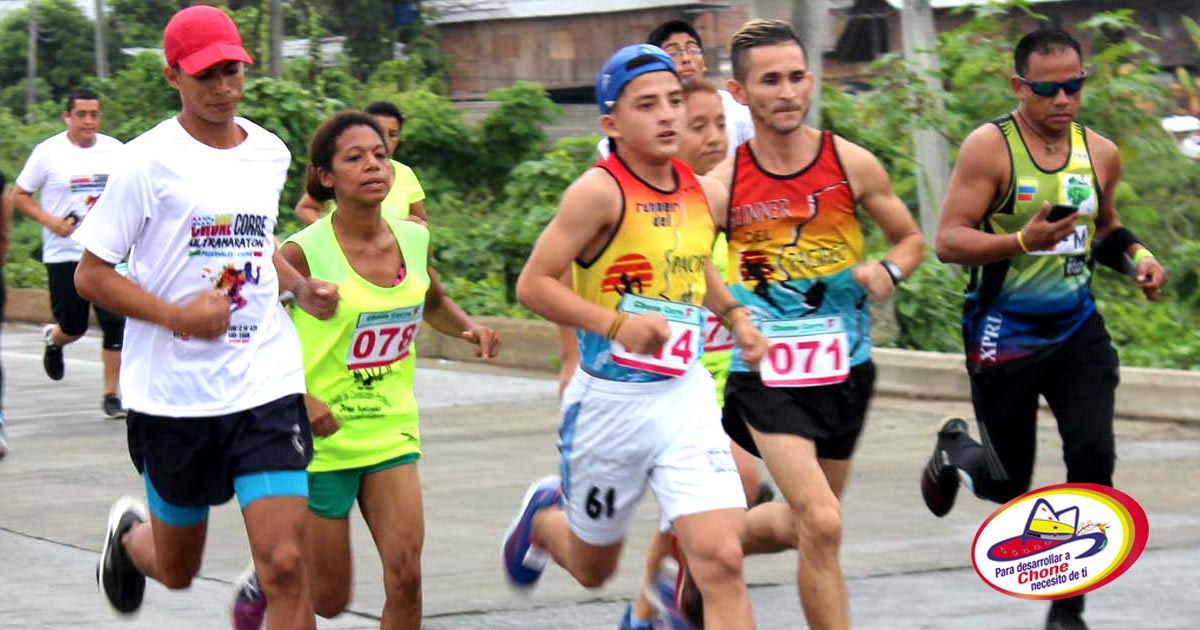 GADM Chone apoyó maratón Chone Corre por su Salud