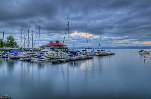 morning burlington marina docks sunrise boats dawn twilight vermont hdr highdynamicrange vt lakechamplain waterfrontpark