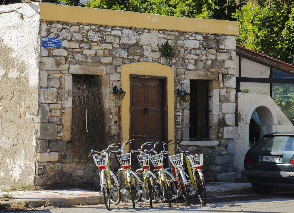 gadebillede på den græske ø Kos