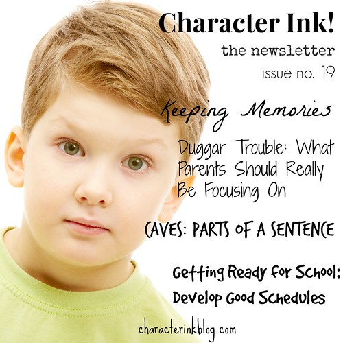 Character Ink Newsletter no. 19