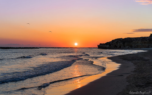 sunset orange sun beach sunrise photography golden sand tramonto sony hour edoardo litorale anzio grottedinerone angelucci neroscaves sel55f18za zeiss55f18 ilce7m2 geo:lat=41446906 alpha7mii geo:lon=12620291