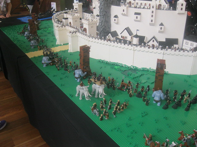 LDD MOC - Minas Tirith set - LEGO Historic Themes - Eurobricks Forums