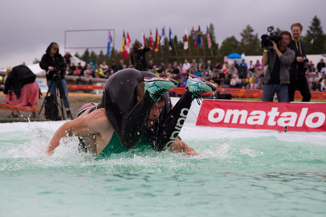 Wife carrying World Championships water pool