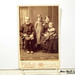 F.W. Mouldt Historic Family Portrait La Crosse, WI Ma Pa Children Cabinet Card-1