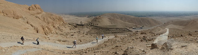 Walk from the Valley of the Kings to Deir el Medina