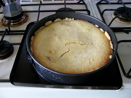Limoncello and grappa tart