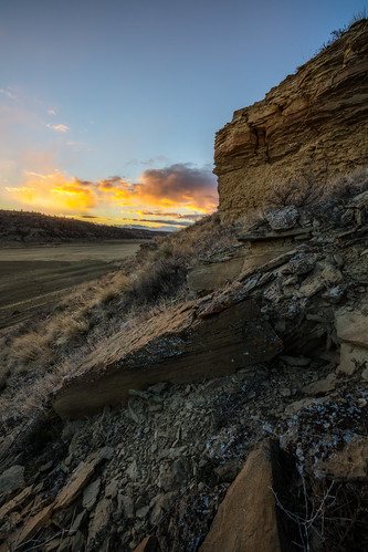 stone evening sunset montana montanamoment outdoor west explore clouds sandstone history laurel billings